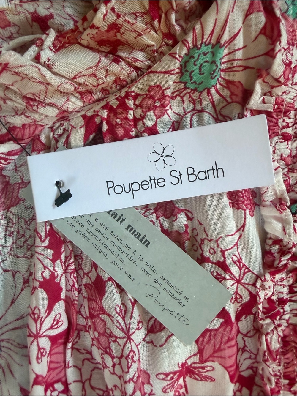 NWT Poupette St. Barth Mini Dress Triny Size Small - Picture 6 of 12